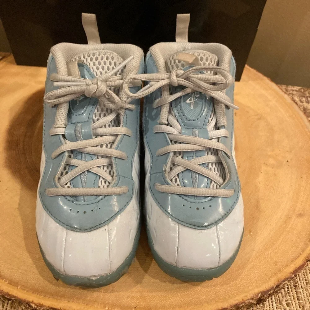 Nike Little Posite One PS Aura Blue DM1095-400 Athletic Shoes-10C With Box‎